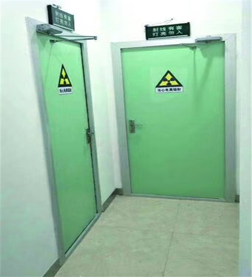 内江厂家定制防 辐射铅门 CT室铅门 放射科射线防护施工